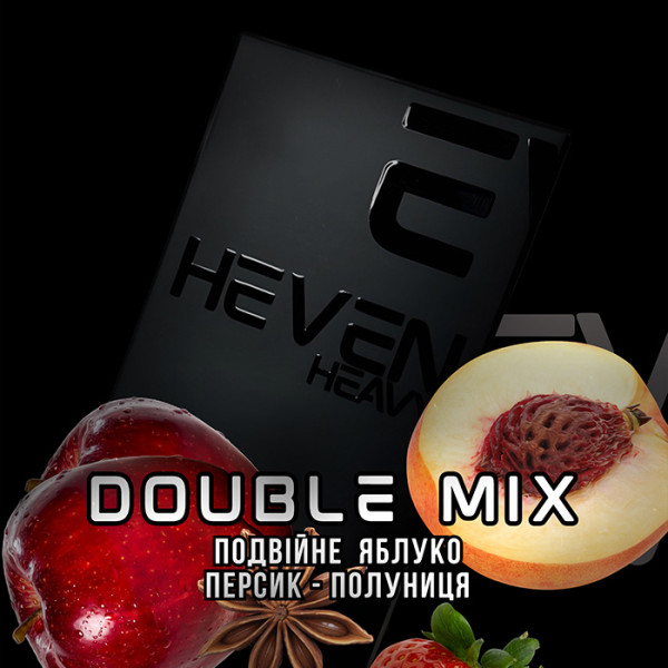 Табак Heven Double Mix (Двойное яблоко, Персик, Клубника) 50 г