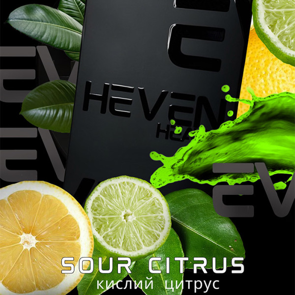 Табак Heven Sour Citrus (Лимон, Лайм) 50 г