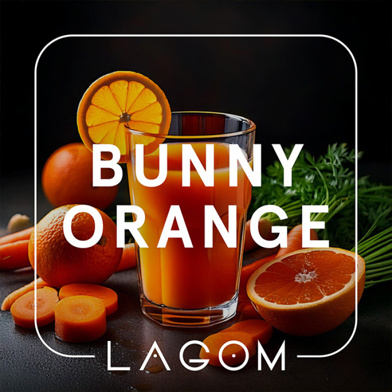 Табак Lagom Main Bunny Orange (Морковь, Апельсин) 40 г