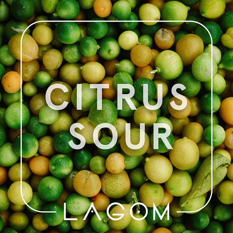 Табак Lagom Main Citrus Sour (Лимон, Лайм) 250 г Табак Lagom Main Citrus Sour (Лимон, Лайм) 250 г