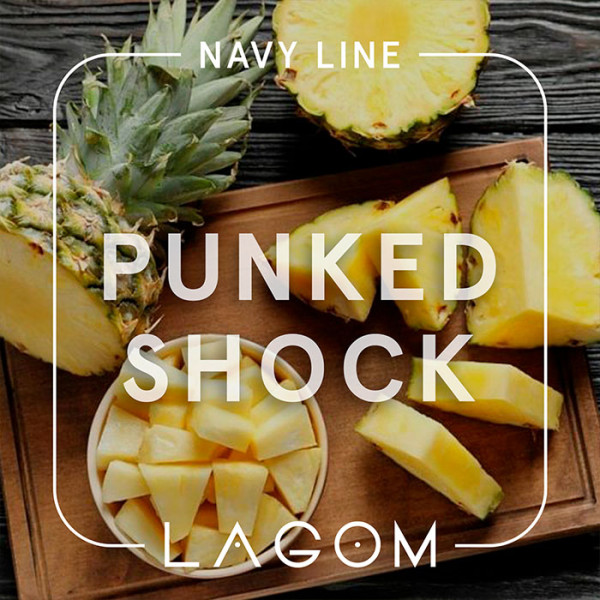 Тютюн Lagom Navy Punked Shock (Кислий ананас) 250 г