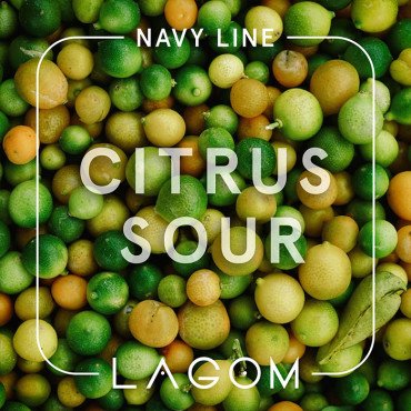 Тютюн Lagom Navy Citrus Sour (Лимон, Лайм) 40 г