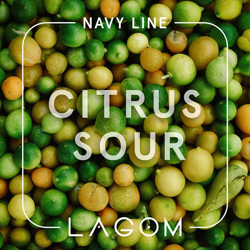 Табак Lagom Navy Citrus Sour (Лимон, Лайм) 40 г