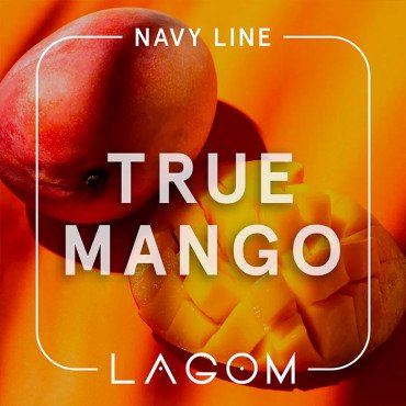 Тютюн Lagom Navy True Mango (Спілий манго) 250 г