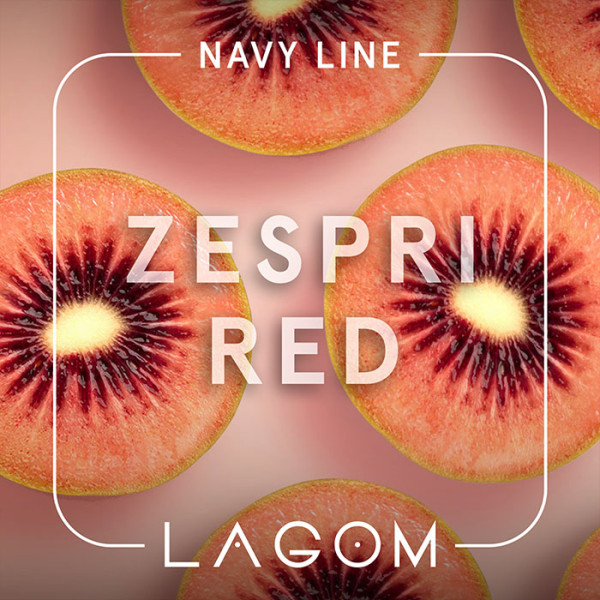 Табак Lagom Navy Zespri Red (Красный Киви) 40 г