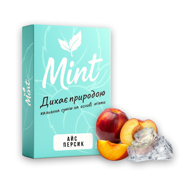 Суміш для кальяну Mint Айс Персик 100 г