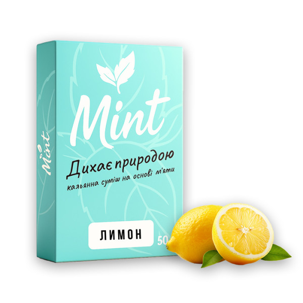 Суміш для кальяну Mint Лимон 100 г