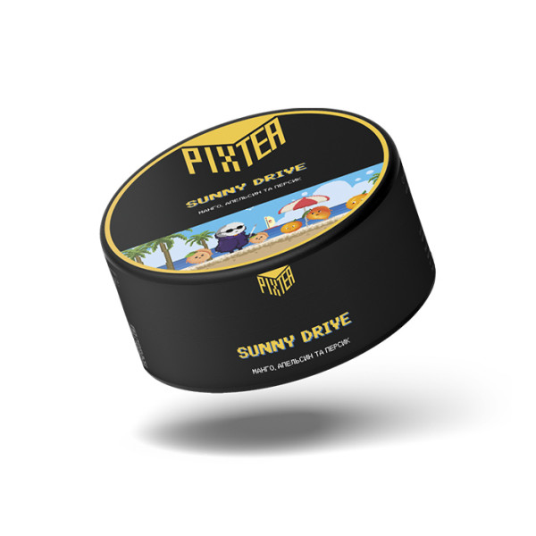Кальянна суміш Pixtea Sunny Drive (Манго, Апельсин, Персик) 100 г