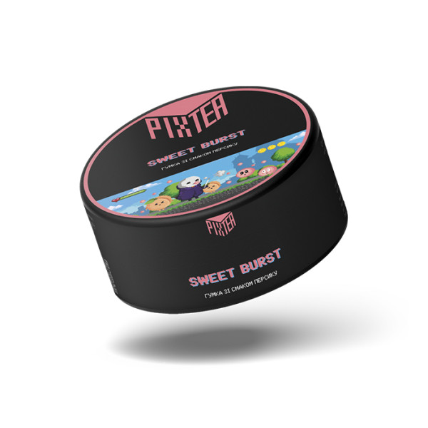 Кальянна суміш Pixtea Sweet Burst (Жуйка, Персик) 250 г