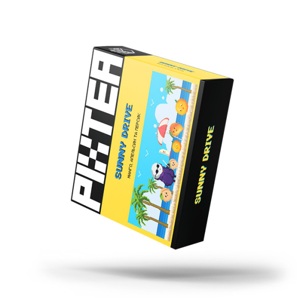Кальянна суміш Pixtea Sunny Drive (Манго, Апельсин, Персик) 50 г