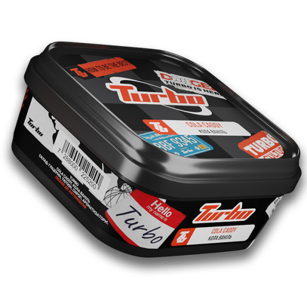 Тютюн Turbo Cola Candy (Кола, Ваніль) 250 г