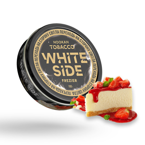 Табак White Side Frezier (Клубничный чизкейк) 100 г