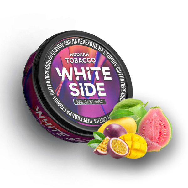 Табак White Side Island mix (Манго, Маракуя, Гуава) 250 г