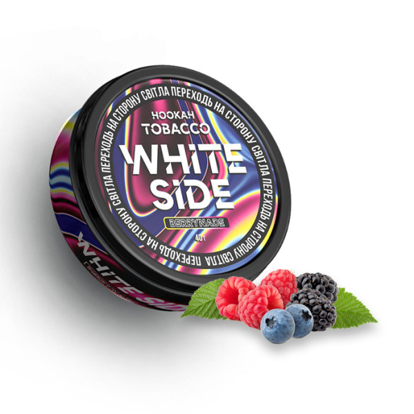 Табак White Side Shot Berrynade (Ежевика, Лимонад, Малина, Черника) 40 г