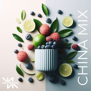 Табак WhiteSmok China Mix (Лайм, Личи, Голубика) 50 г