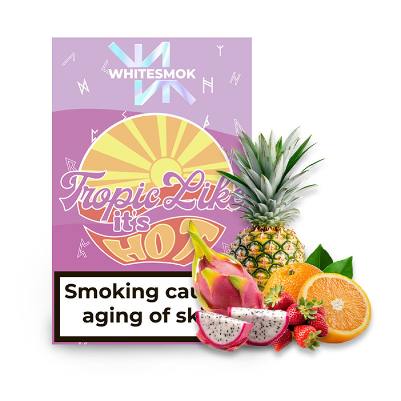 Тютюн WhiteSmok Tropic Like (Ананас, Апельсин, Полуниця, Пітая) 50 г Тютюн WhiteSmok Tropic Like (Ананас, Апельсин, Полуниця, Пітая) 50 г