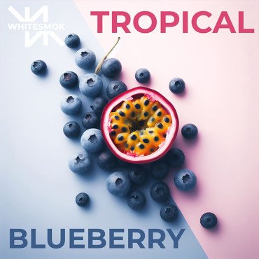 Табак WhiteSmok Tropical Blueberry (Голубика, Маракуйя) 50 г