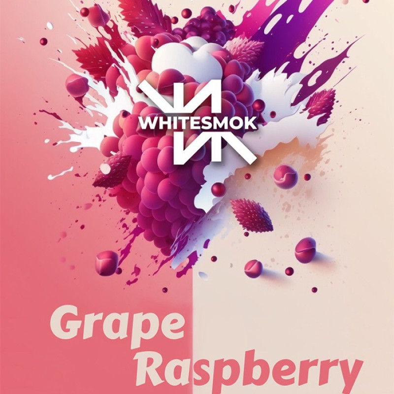 Табак WhiteSmok Grape Raspberry (Виноград, Малина) 50 г Табак WhiteSmok Grape Raspberry (Виноград, Малина) 50 г