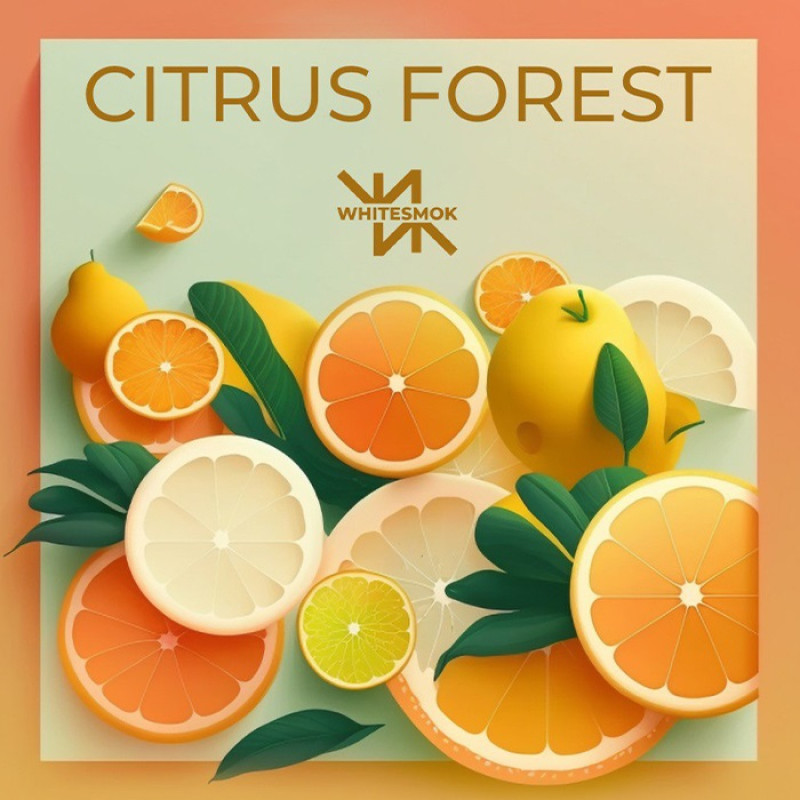 Табак WhiteSmok Citrus Forest (Апельсин, Лимон) 50 г