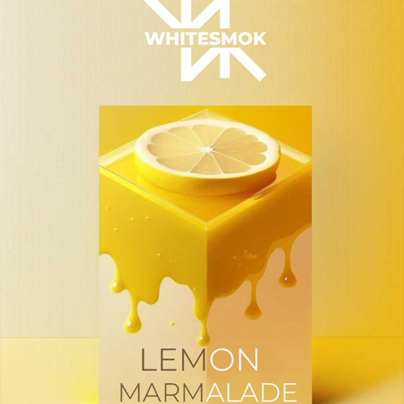 Тютюн WhiteSmok Lemon Marmalade (Лимонний мармелад) 50 г Тютюн WhiteSmok Lemon Marmalade (Лимонний мармелад) 50 г