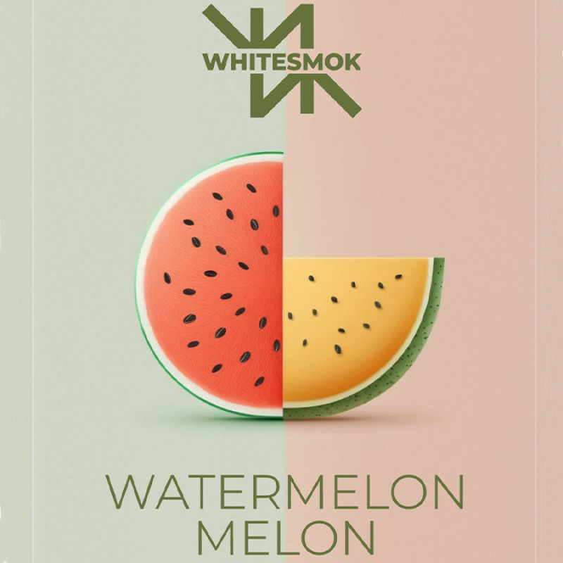 Тютюн WhiteSmok Watermelon Melon (Кавун, Диня) 50 г Тютюн WhiteSmok Watermelon Melon (Кавун, Диня) 50 г
