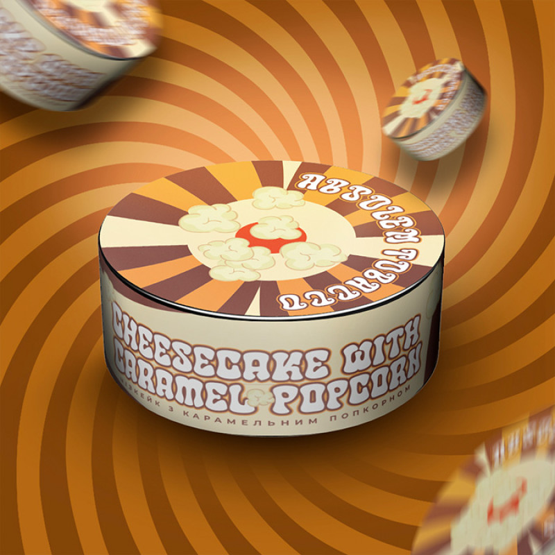 Табак Absolem Chessecake with caramel popcorn (Чизкейк с карамельным попкорном) 100 г