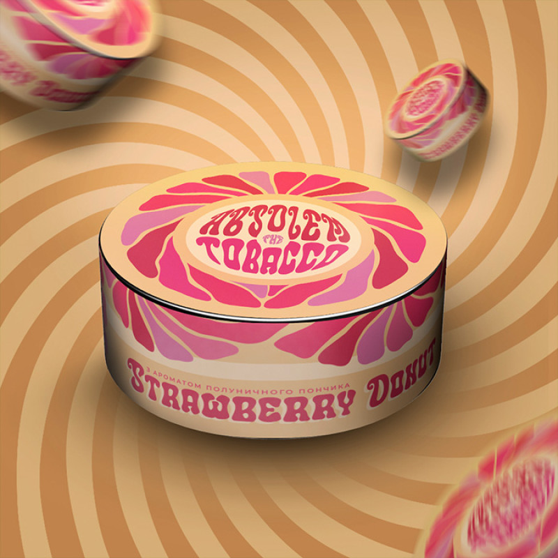 Табак Absolem Strawberry donut (Клубничный пончик) 100 г Табак Absolem Strawberry donut (Клубничный пончик) 100 г