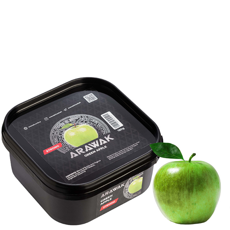 Тютюн Arawak Strong Green Apple (Зелене яблуко) 200 г