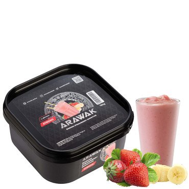 Табак Arawak Strong Banana Strawberry Smoothie (Банан, Клубника) 200 г
