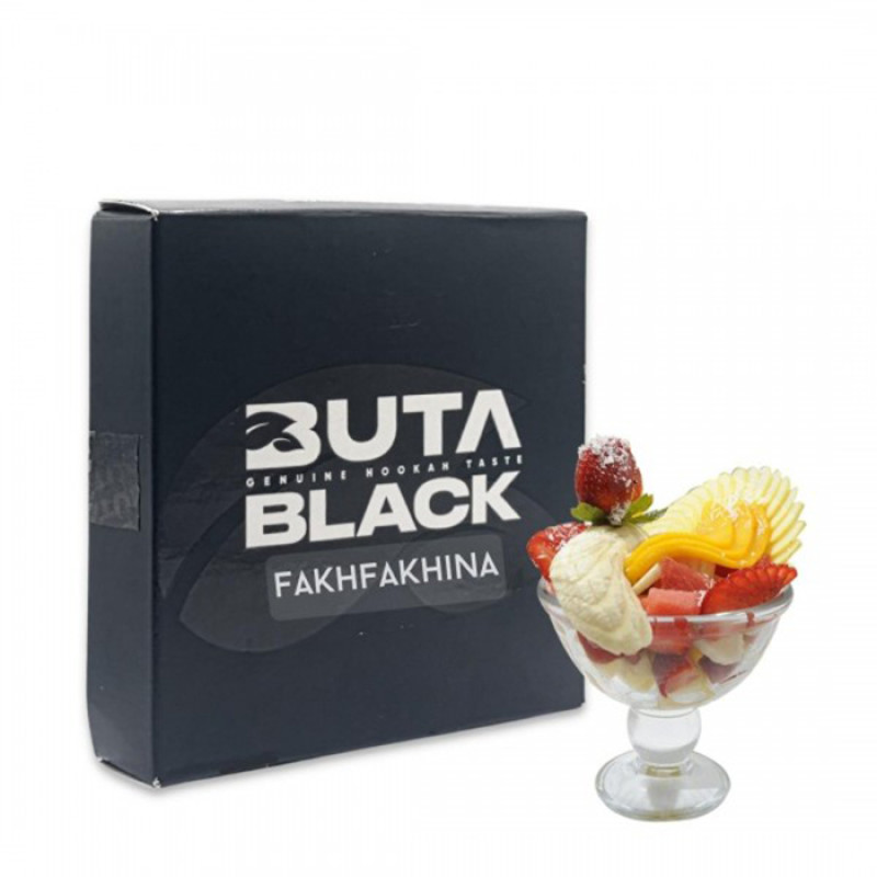 Тютюн Buta Black Line Fakhfakhina (Ананас, Апельсин, Ягоди, Мультифрукт) 100 г Тютюн Buta Black Line Fakhfakhina (Ананас, Апельсин, Ягоди, Мультифрукт) 100 г