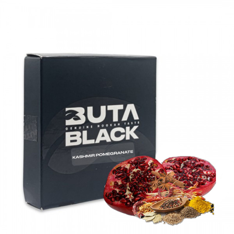 Табак Buta Black Line Kashmir Pomegranate (Пряности, Гранат) 100 г Табак Buta Black Line Kashmir Pomegranate (Пряности, Гранат) 100 г