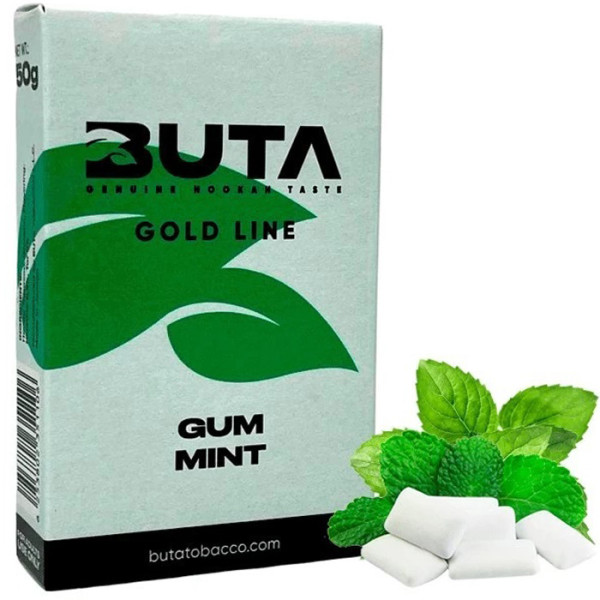 Табак Buta Gold Line Gum Mint (Жвачка с мятой) 50 г