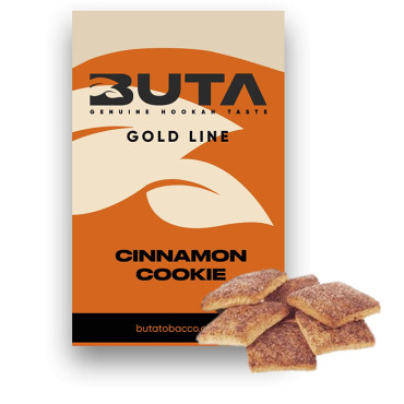 Тютюн Buta Gold Line Cinnamon Cookie (Кориця, Печиво) 50 г Тютюн Buta Gold Line Cinnamon Cookie (Кориця, Печиво) 50 г