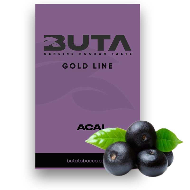 Тютюн Buta Gold Line Acai (Асаі) 50 г Тютюн Buta Gold Line Acai (Асаі) 50 г