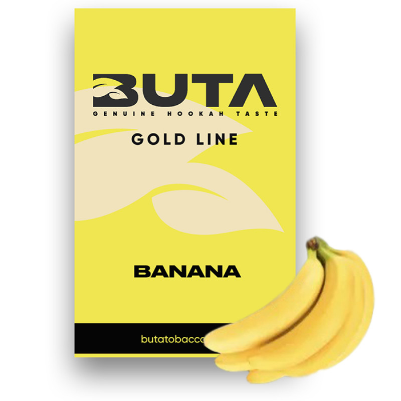 Табак Buta Gold Line Banana (Банан) 50 г Табак Buta Gold Line Banana (Банан) 50 г
