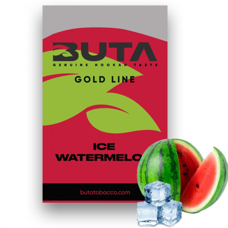 Табак Buta Gold Line Ice Watermelon (Лед, Арбуз) 50 г Табак Buta Gold Line Ice Watermelon (Лед, Арбуз) 50 г