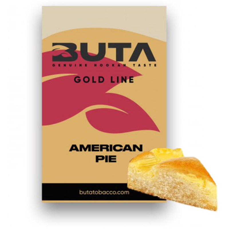 Тютюн Buta Gold Line American Pie (Американський пиріг) 50 г Тютюн Buta Gold Line American Pie (Американський пиріг) 50 г