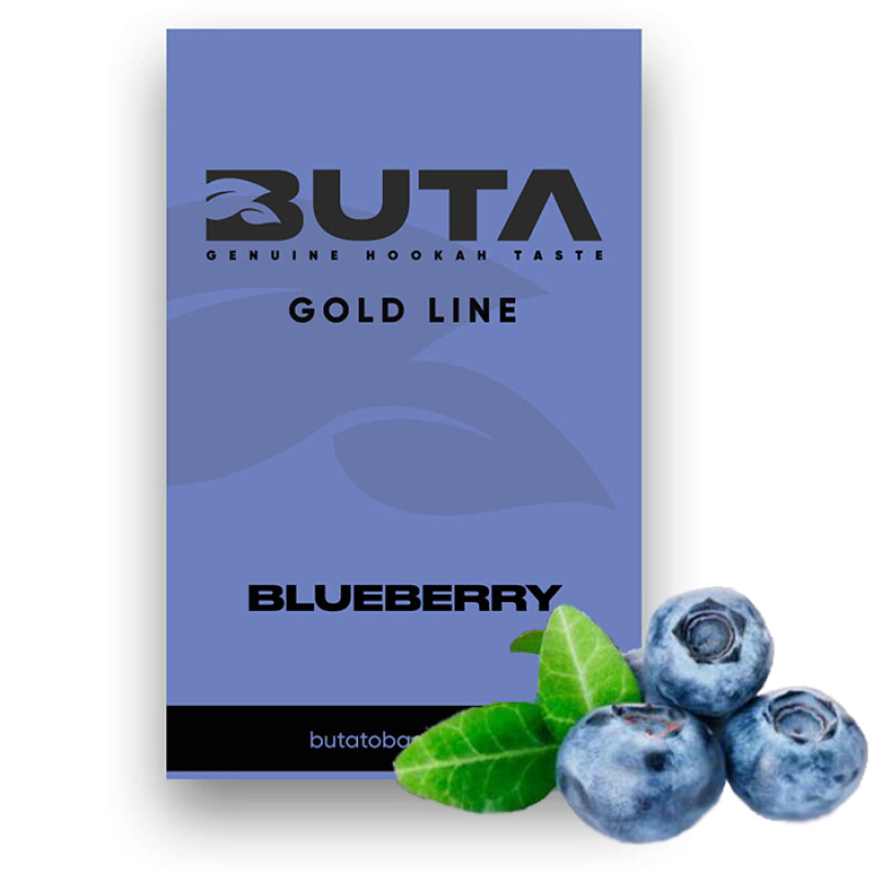 Тютюн Buta Gold Line Blueberry (Чорниця) 50 г Тютюн Buta Gold Line Blueberry (Чорниця) 50 г