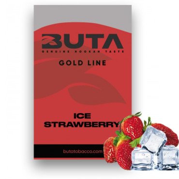 Тютюн Buta Gold Line Ice Strawberry (Полуниця Лід) 50 г Тютюн Buta Gold Line Ice Strawberry (Полуниця Лід) 50 г