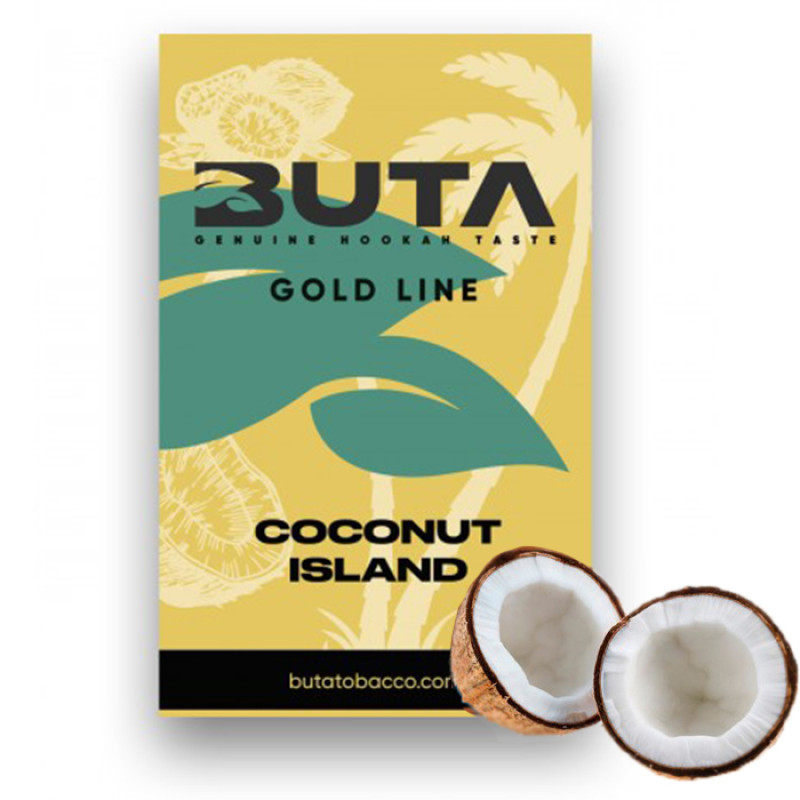 Табак Buta Gold Line Coconut Island (Кокос) 50 г Табак Buta Gold Line Coconut Island (Кокос) 50 г