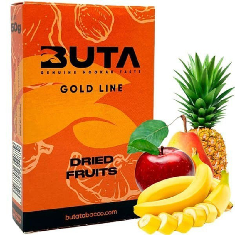 Табак Buta Gold Line Dried Fruits (Вяленые Фрукты) 50 г Табак Buta Gold Line Dried Fruits (Вяленые Фрукты) 50 г