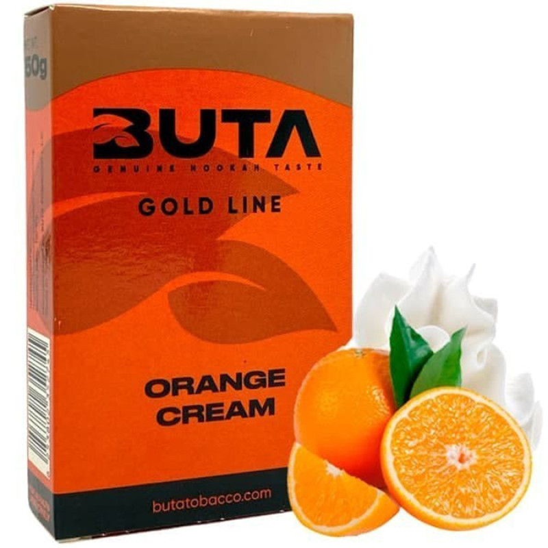 Тютюн Buta Gold Line Orange Cream (Апельсин Крем) 50 г Тютюн Buta Gold Line Orange Cream (Апельсин Крем) 50 г