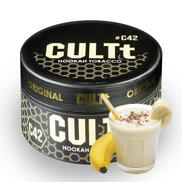 Табак CULTt C42 Banana Smoothie (Банановая смузи) 100 г