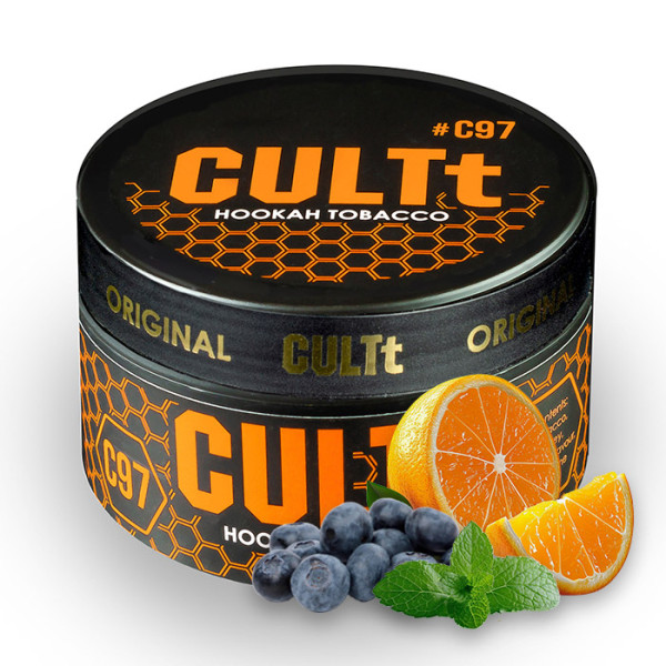 Табак CULTt C97 Blueberry Orange Mint (Черника, Апельсин, Мята) 100 г