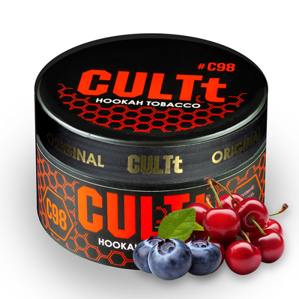 Табак CULTt C98 Cherry Blueberry (Вишня, Голубика) 100 г