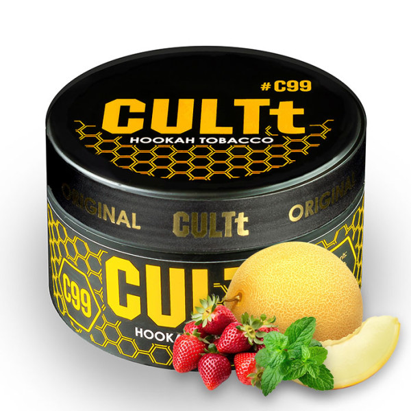 Табак CULTt C99 Melon Strawberry Mint (Дыня, Клубника, Мята) 100 г