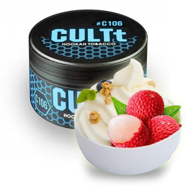 Табак CULTt C106 Blueberry Lychee Ice Cream (Черника, Личи, Мороженое) 100 г