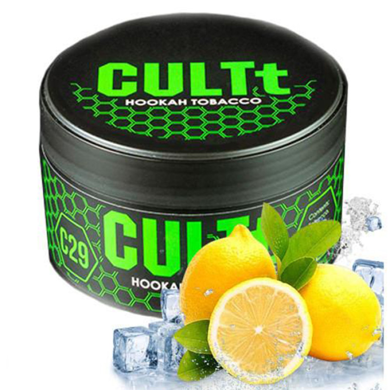 Тютюн CULTt C29 Lemon Ice (Лимон, Лід) 100 г Тютюн CULTt C29 Lemon Ice (Лимон, Лід) 100 г