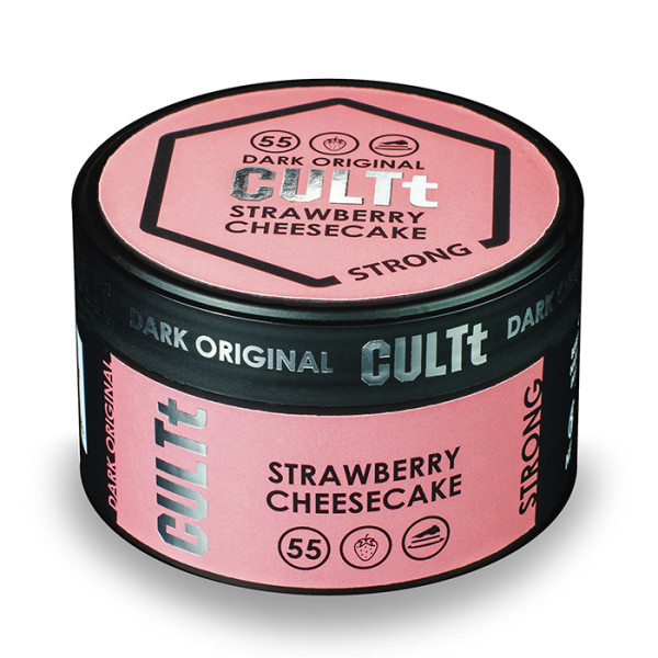 Табак CULTt DS55 Strawberry Cheesecake (Клубничный чизкейк) 100 г