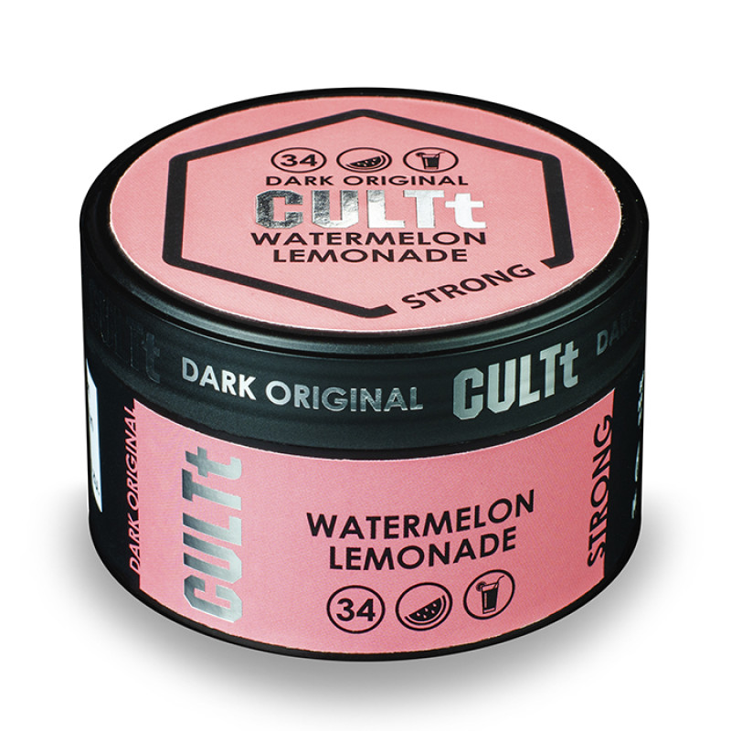 Тютюн CULTt DS34 Watermelon Lemonade (Кавунний лимонад) 100 г Тютюн CULTt DS34 Watermelon Lemonade (Кавунний лимонад) 100 г